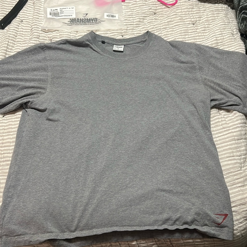 Gymshark Gray Power T-Shirt - XL